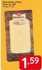 Selex - Mozzarella A Fette