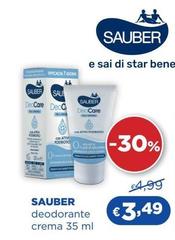 Sauber - Deodorante Crema