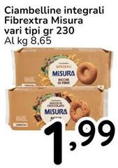 Misura - Ciambelline Integrali Fibrextra