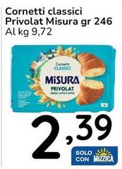 Misura - Cornetti Classici Privolat