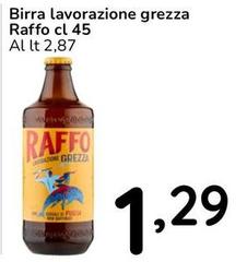 Raffo - Birra Lavorazione Grezza
