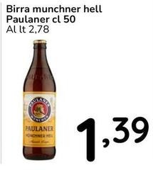 Paulaner - Birra Munchner Hell