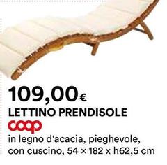 Acacia - Lettino Prendisole