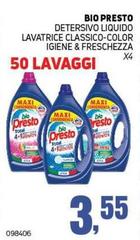 Bio Presto - Detersivo Liquido Lavatrice Classico