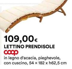 Coop - Lettino Prendisole