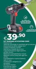 Kit Trapano Avvitatore