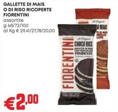 Fiorentini - Gallette Di Mais O Di Riso Ricoperte