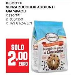 Giampaoli - Biscotti Senza Zuccheri Aggiunti
