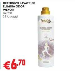 Wexor - Detersivo Lavatrice Elimina Odori