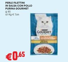 Gourmet Purina - Perle Filettini In Salsa Con Pollo