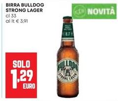 Bulldog - Birra Strong Lager