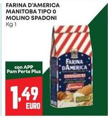 Molino - Farina D'America Manitoba Tipo O  Spadoni