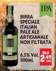 Mastri birrai umbri - Birra Speciale Italian Pale Ale Artigianale Non Filtrata