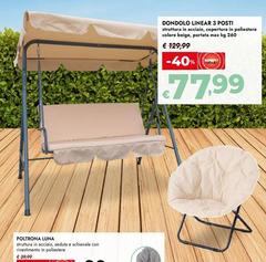 Dondolo Linear 3 Posti