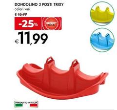Dondololini 3 Posti Trixy