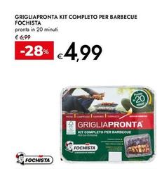 Fochista - Grigliapronta Kit Completo Per Barbecue
