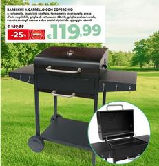 Barbecue A Carrello Con Coperchio