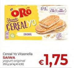Oro saiwa - Cereal Yo Vitasnella