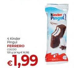 Ferrero - 4 Kinder Pinguì