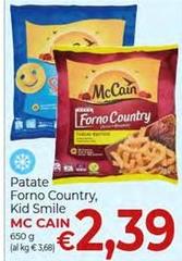 Mc cain - Patate Forno Country, Kid Smile
