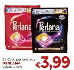 Perlana - 20 Caps Per Lavatrice