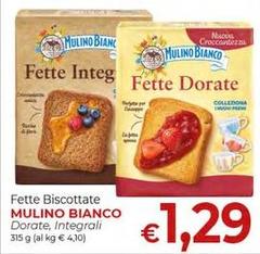 Mulino Bianco - Fette Biscottate Dorate, Integrali