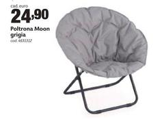 Poltrona Moon Grigia