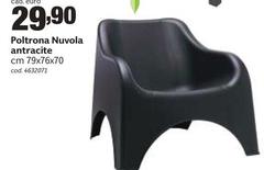 Nuvola - Poltrona  Antracite