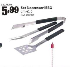 Bbq - Set 3 Accessori