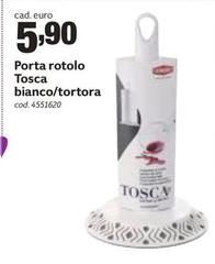 La tosca - Porta Rotolo Bianco/Tortora