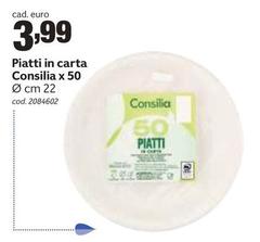 Consilia - Piatti In Carta