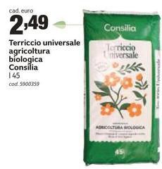 Consilia - Terriccio Universale Agricoltura Biologica
