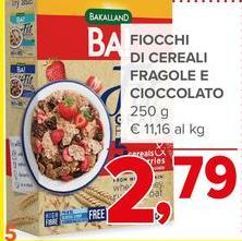 Bakalland - Fiocchi Di Cereali Fragole E Cioccolato