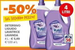 Rixel - Detersivo Liquido Lavatrice Lavanda