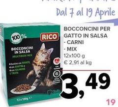 Rico - Bocconcini Per Gatto In Salsa Carni