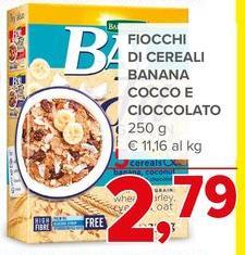 Fiocchi Di Cereali Banana Cocco E Cioccolato