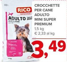 Rico - Crocchette Per Cane Adulto Mini Super Premium