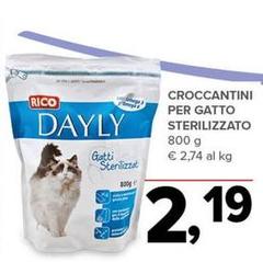 Rico - Croccantini Per Gatto Sterilizzato