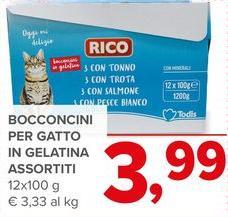 Rico - Bocconcini Per Gatto In Gelatina Assortiti