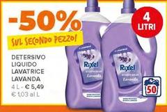 Rixel - Detersivo Liquido Lavatrice Lavanda