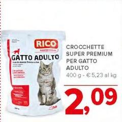 Rico - Crocchette Super Premium Per Gatto Adulto
