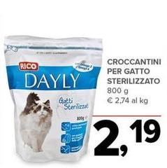 Rico - Croccantini Per Gatto Sterilizzato