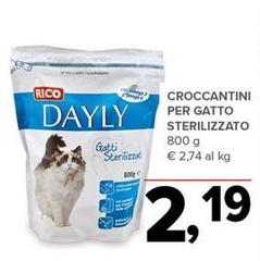 Rico - Croccantini Per Gatto Sterilizzato