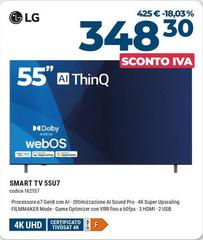 LG - Smart Tv 55U7