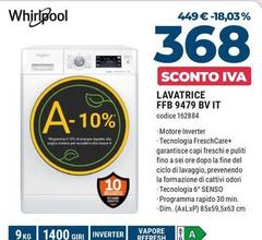 Whirlpool - Lavatrice FFB 9479 BV IT