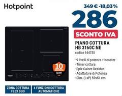 Hotpoint - HB 3160C NE Piano Cottura A Induzione 4 Fornello(i)