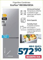 Samsung - Frigorifero Combinato EcoFlex RB33B610ESA