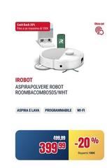 iRobot - Aspirapolvere Robot Roombacombo505/wht