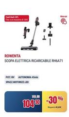 Rowenta - Scopa Elettrica Ricaricabile Rh6a71
