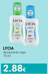 Lycia - Deodorante Vapo